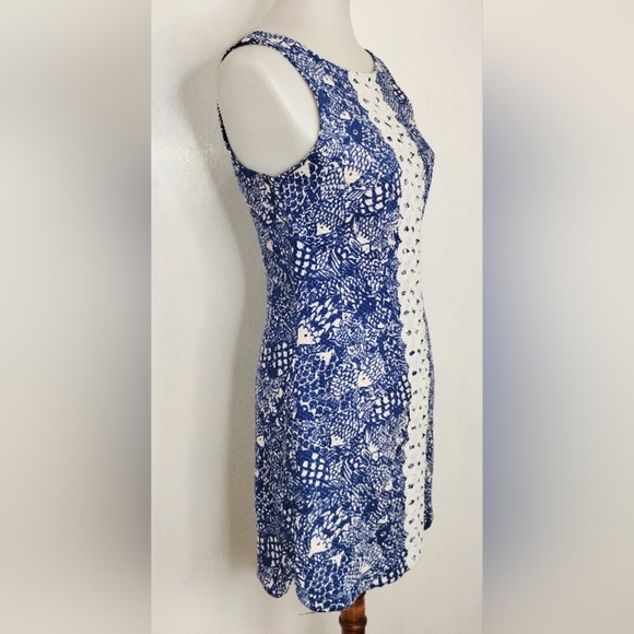 LILLY PULITZER BLUE FISH DRESS - Picture 9 of 10